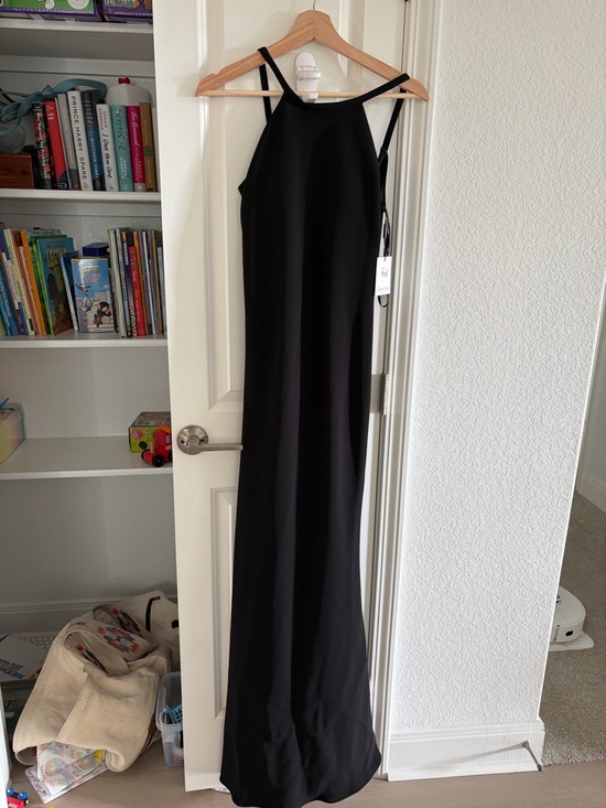 Calvin Klein Dresses & Skirts - Calvin Klein Black Halter Slip Dress